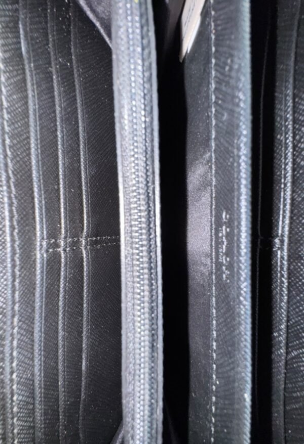 COACH  ZIPPER AROUND MONOGRAM BLACK - Image 2